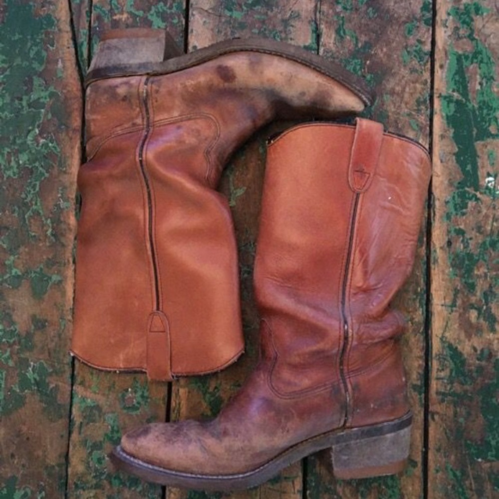Double H vintage cowboy boots